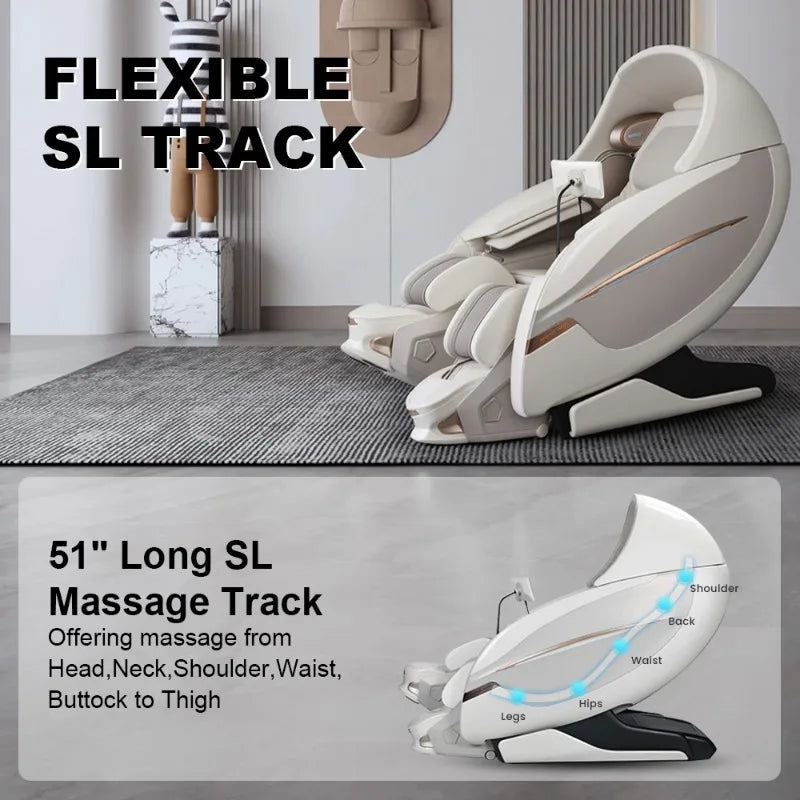 Body 5d Sound Wave Tech Massage Movement Voice Control Massage Chair 2026