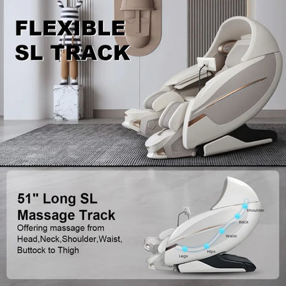 Body 5d Sound Wave Tech Massage Movement Voice Control Massage Chair 2026