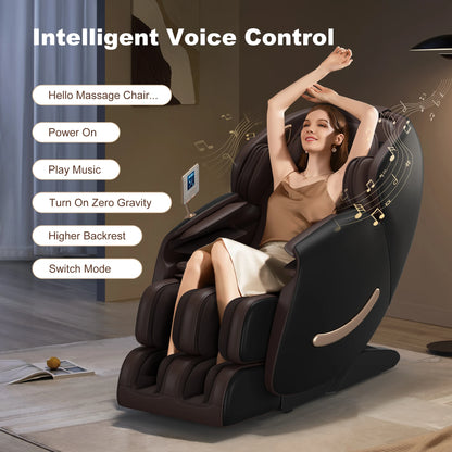 USA Local Delivery  3D Airbag Zero Gravity full body Massage Chair Home 3D Foot Roller Shiatsu Office Chair