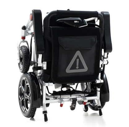 2025 Hot Sale Medical Lightweight Folding Electric Wheelchair For Elderly Remote Control Lithium Battery