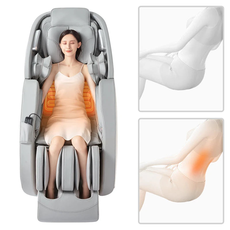 Chaise de Massage offre spéciale chaise de Massage de luxe maison Shiatsu pied Spa siège zéro gravité chaise de Massage