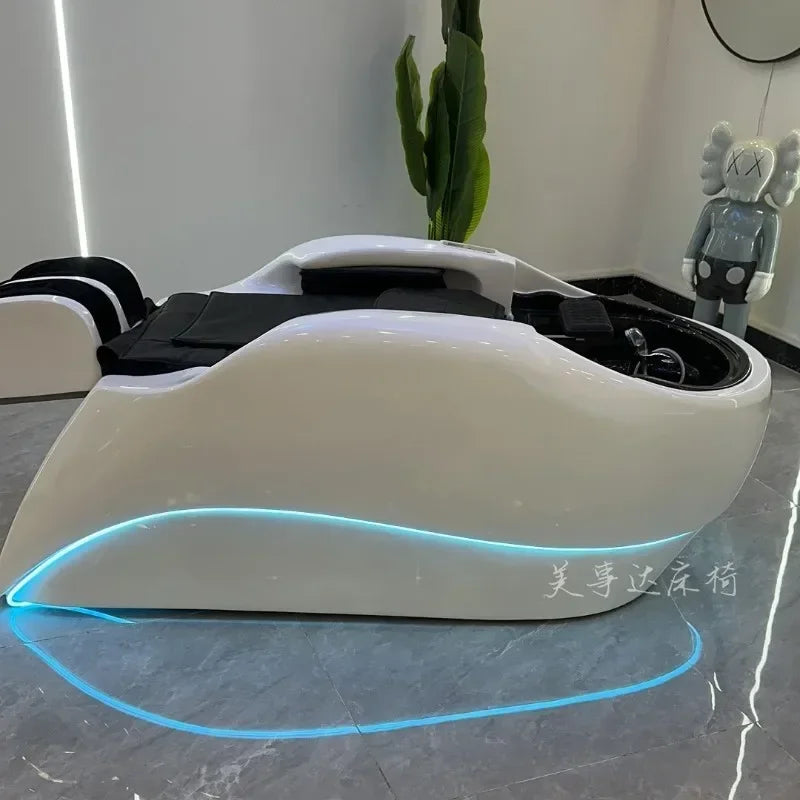 ss D Intelligentes automatisches Massage-Shampoo-Bett, Wasserzirkulation, Haarbehandlung, Schönheitssalon, Begasungs-Spülbett