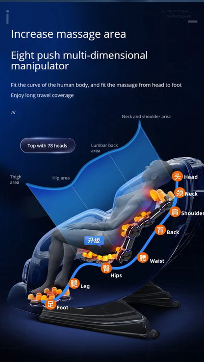 Guangdong Cheap Sl Track Full Body Shiatsu Massage Chair 8d zero Gravity Luxury Dropshipping Full Body Wholesale Ningde Mk
