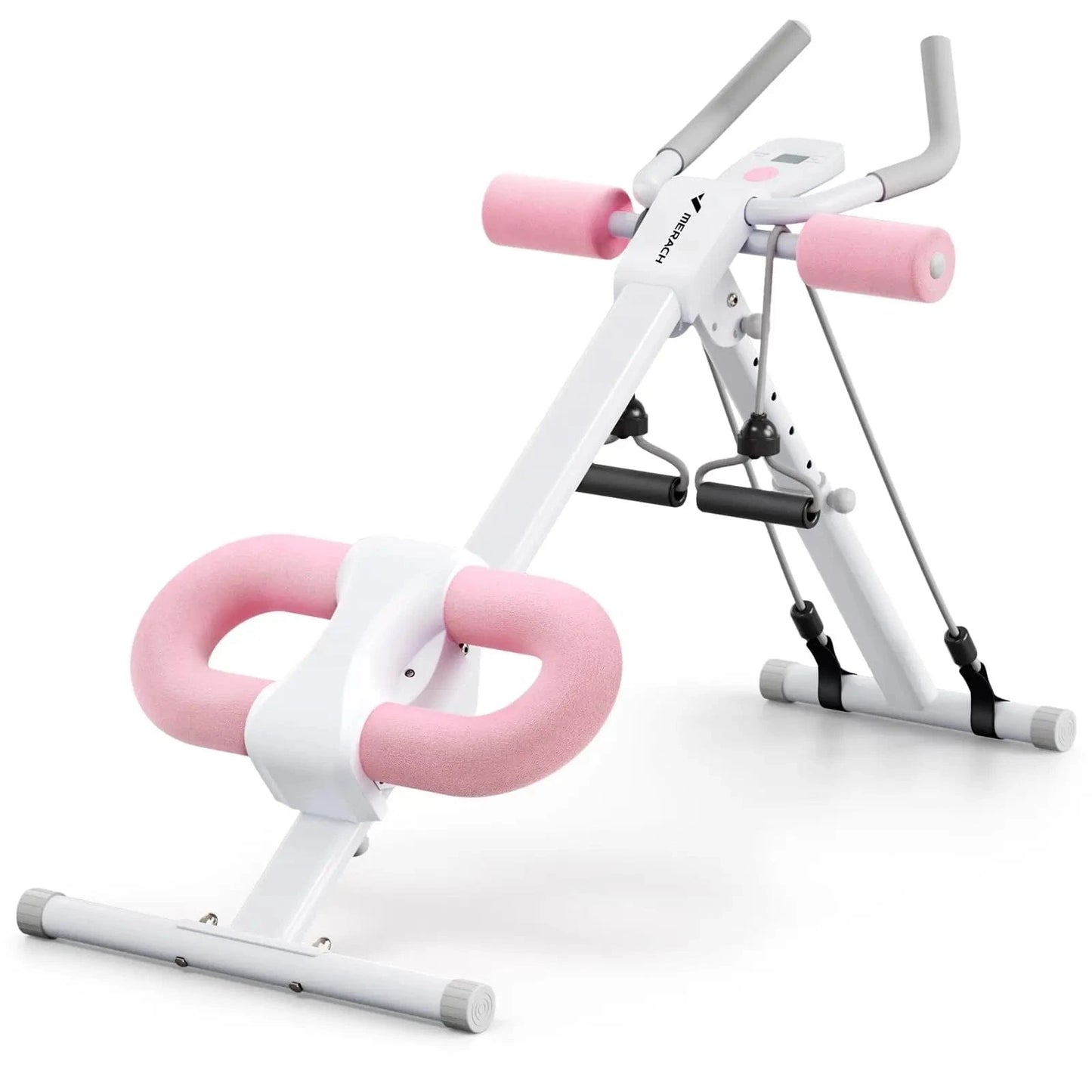 Adjustable Ab Machine – Foldable Core Exercise Trainer with Knee Protection for Home Workout - FastZen