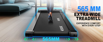 Laufband für den Heimgebrauch, 2,25-PS-Motor, Geschwindigkeit 1–12 km/h, 7-Schicht-Lauffläche, keine Montage erforderlich