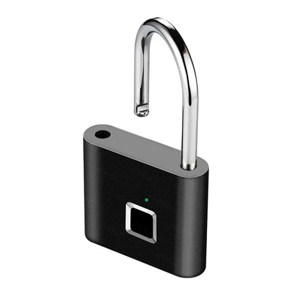 Cadenas Intelligent à Empreinte Digitale – USB Rechargeable, Étanche, Antivol, Déverrouillage Rapide 0.2s, Portable en Zinc - FastZen