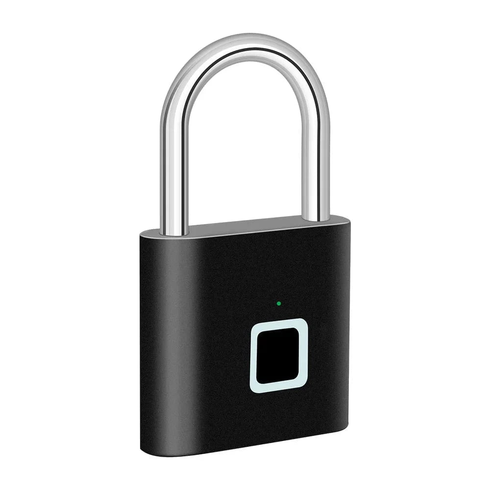 Cadenas Intelligent à Empreinte Digitale – USB Rechargeable, Étanche, Antivol, Déverrouillage Rapide 0.2s, Portable en Zinc - FastZen