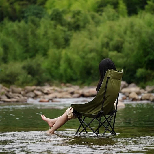 Camping Backrest Chair – Ergonomic &amp; Durable Outdoor Comfort - FastZen
