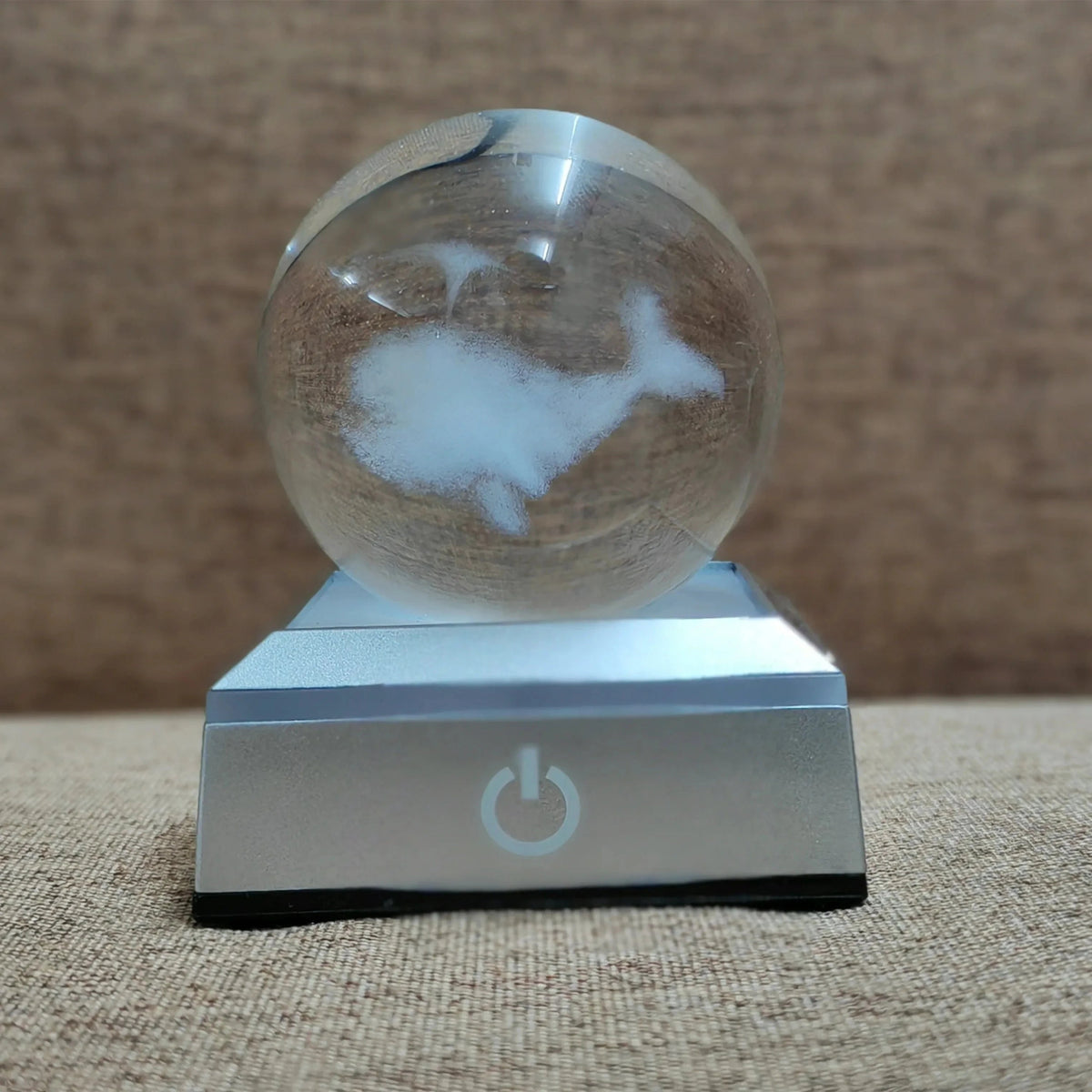 Crystal Ball Night Lights Glowing Planet Galaxy Astronaut 3D Moon Table Lamp USB Atmosphere Lamp Tabletop Decorations Kids Gifts - FastZen