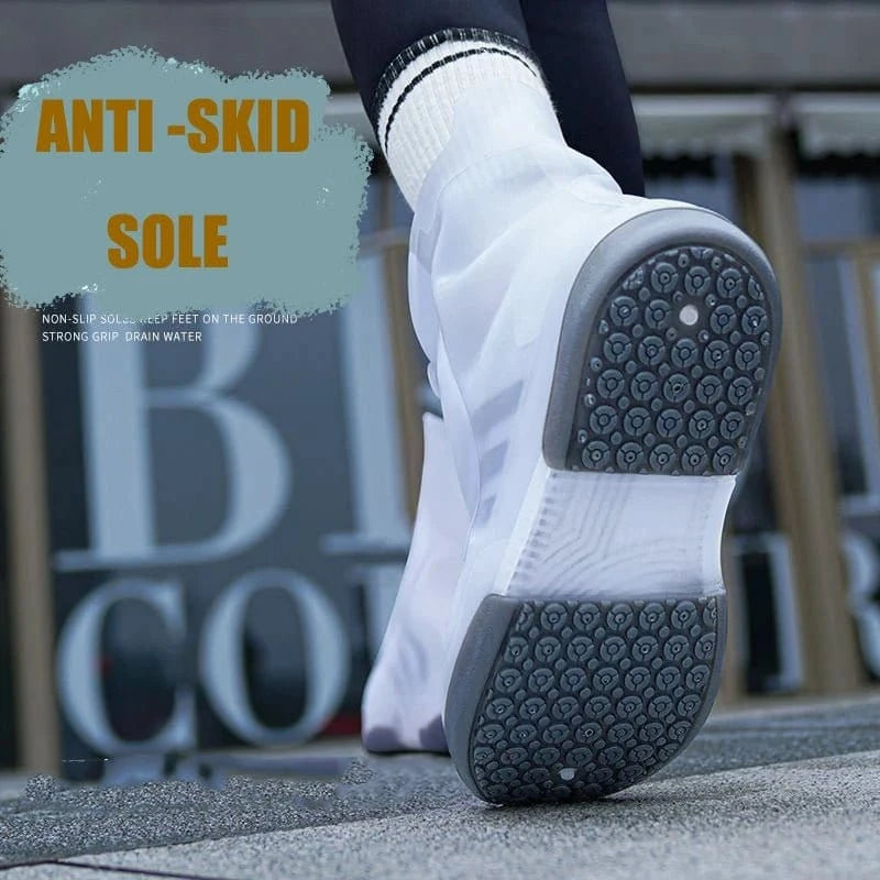 Designer Two - Tone Waterproof Shoe Covers – Washable &amp; Durable - FastZen