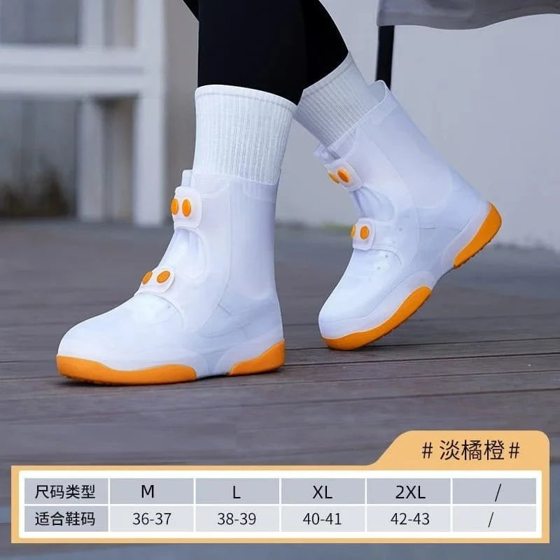 Designer Two - Tone Waterproof Shoe Covers – Washable &amp; Durable - FastZen