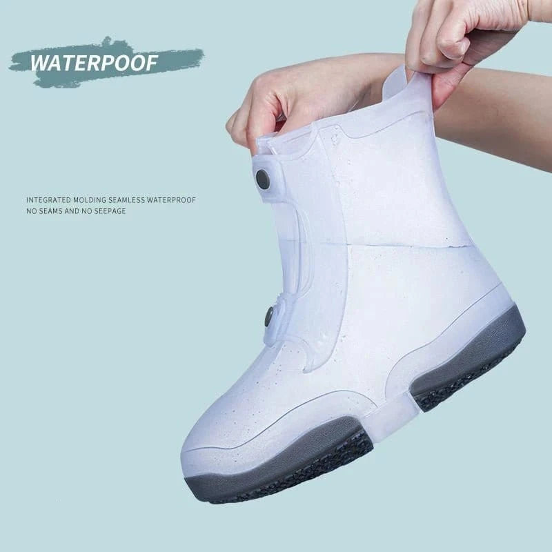 Designer Two - Tone Waterproof Shoe Covers – Washable &amp; Durable - FastZen