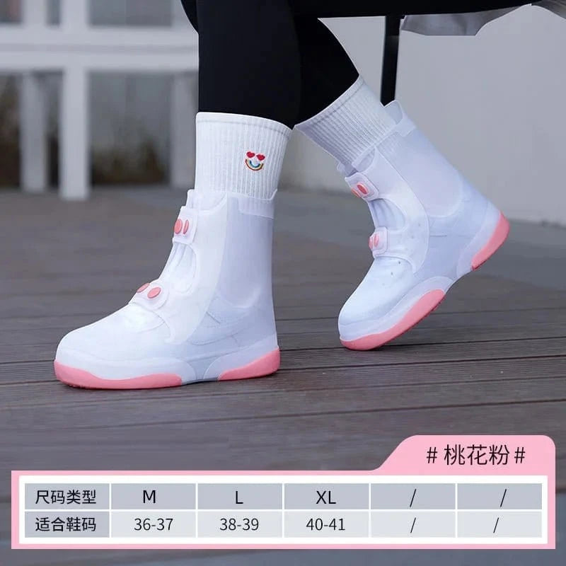 Designer Two - Tone Waterproof Shoe Covers – Washable &amp; Durable - FastZen