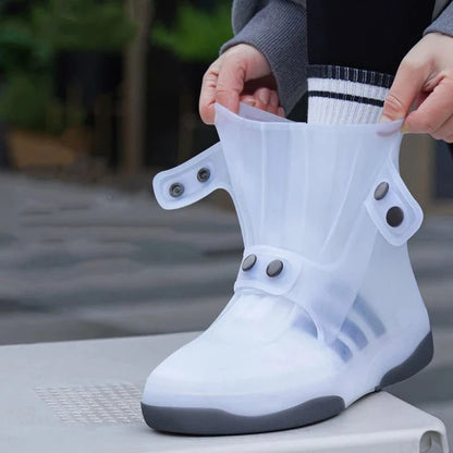 Designer Two - Tone Waterproof Shoe Covers – Washable &amp; Durable - FastZen