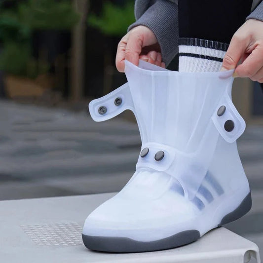 Designer Two - Tone Waterproof Shoe Covers – Washable &amp; Durable - FastZen