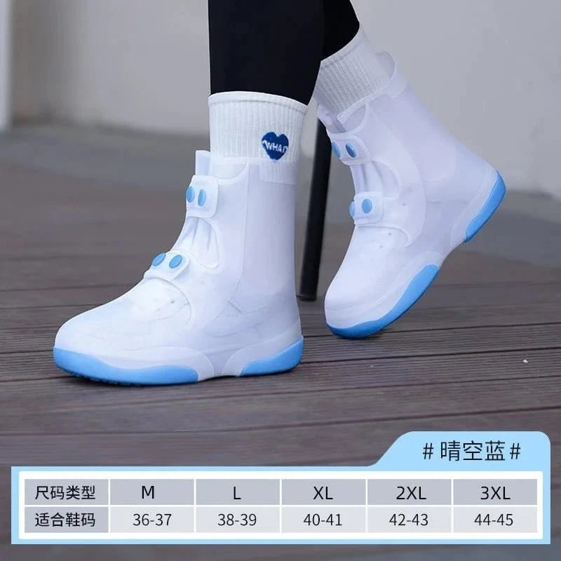 Designer Two - Tone Waterproof Shoe Covers – Washable &amp; Durable - FastZen