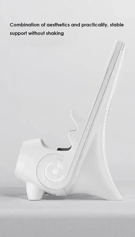Desktop Vertical Holder Magnetic Wireless Charger Mobile Phone Stand Unique Mini Chair Shape Tablet Phone Fast Charging Station - FastZen