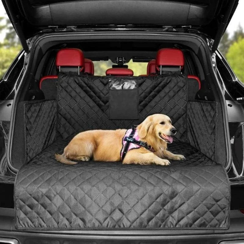 Dog Car Seat &amp; Trunk Protector – Waterproof Hammock Style - FastZen