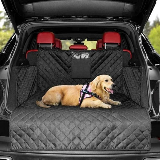 Dog Car Seat &amp; Trunk Protector – Waterproof Hammock Style - FastZen