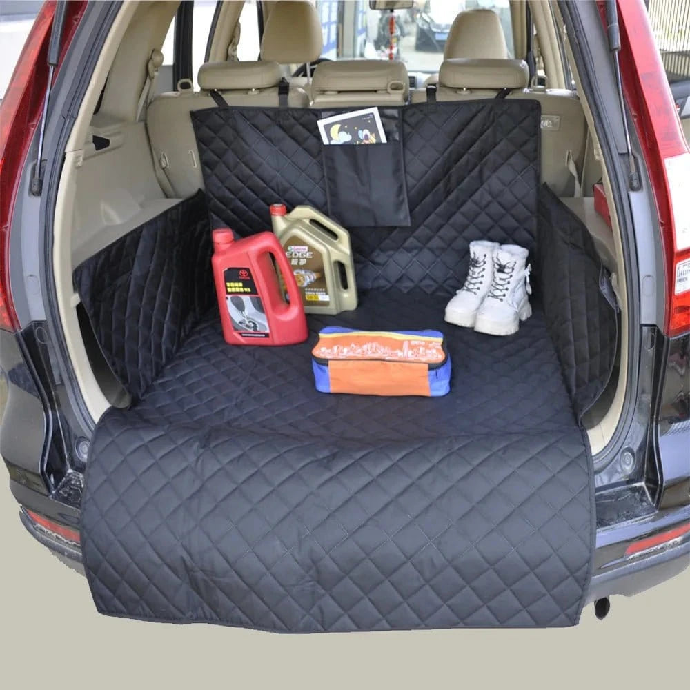 Dog Car Seat &amp; Trunk Protector – Waterproof Hammock Style - FastZen