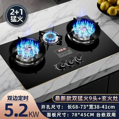 Dual - Use Gas Stove – Liquefied Gas & Natural Gas Embedded Kitchen Hob - FastZen