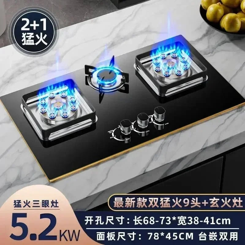 Dual - Use Gas Stove – Liquefied Gas & Natural Gas Embedded Kitchen Hob - FastZen