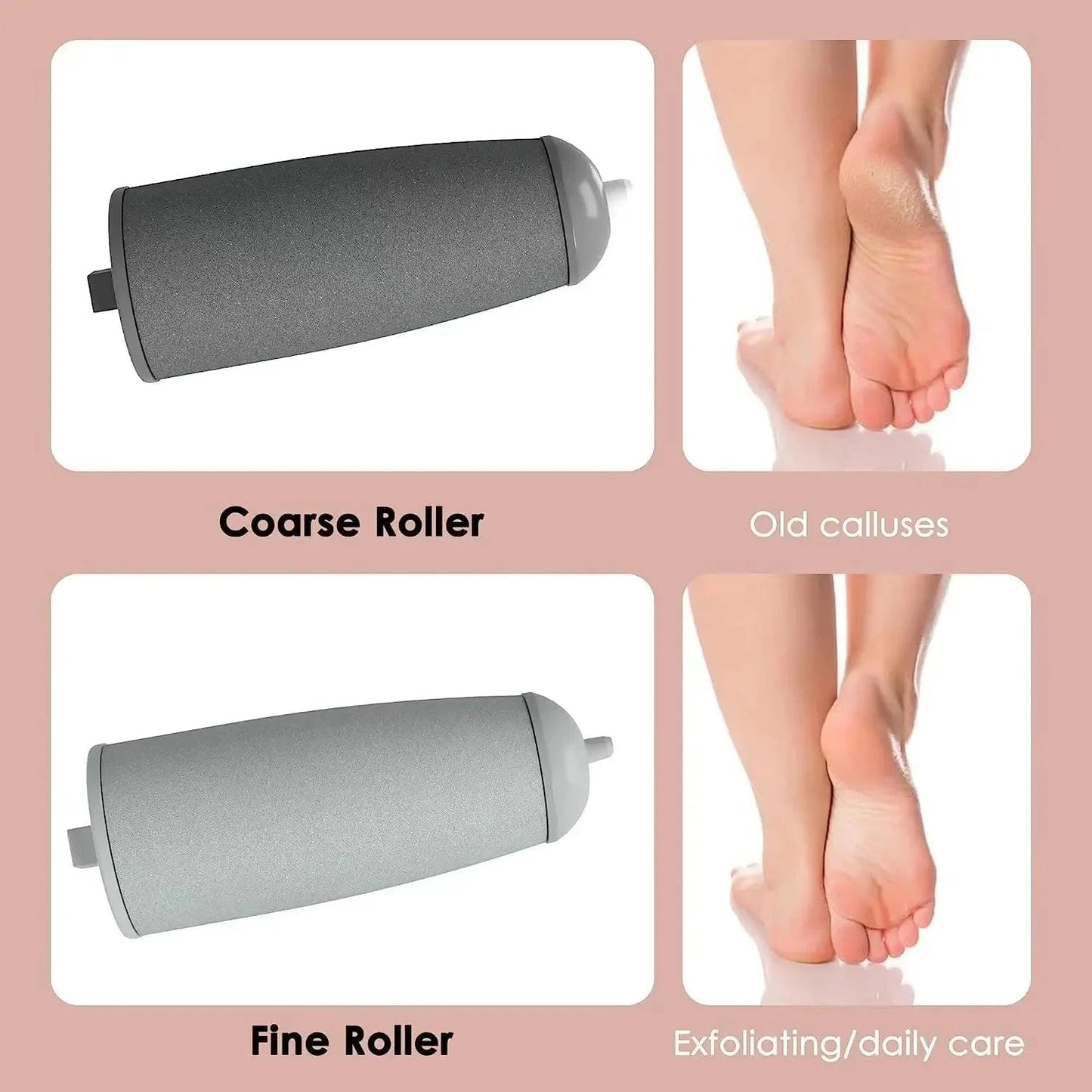 Electric Grinding Pedicure Tool – Professional Callus Remover for Smooth, Soft Feet - FastZen