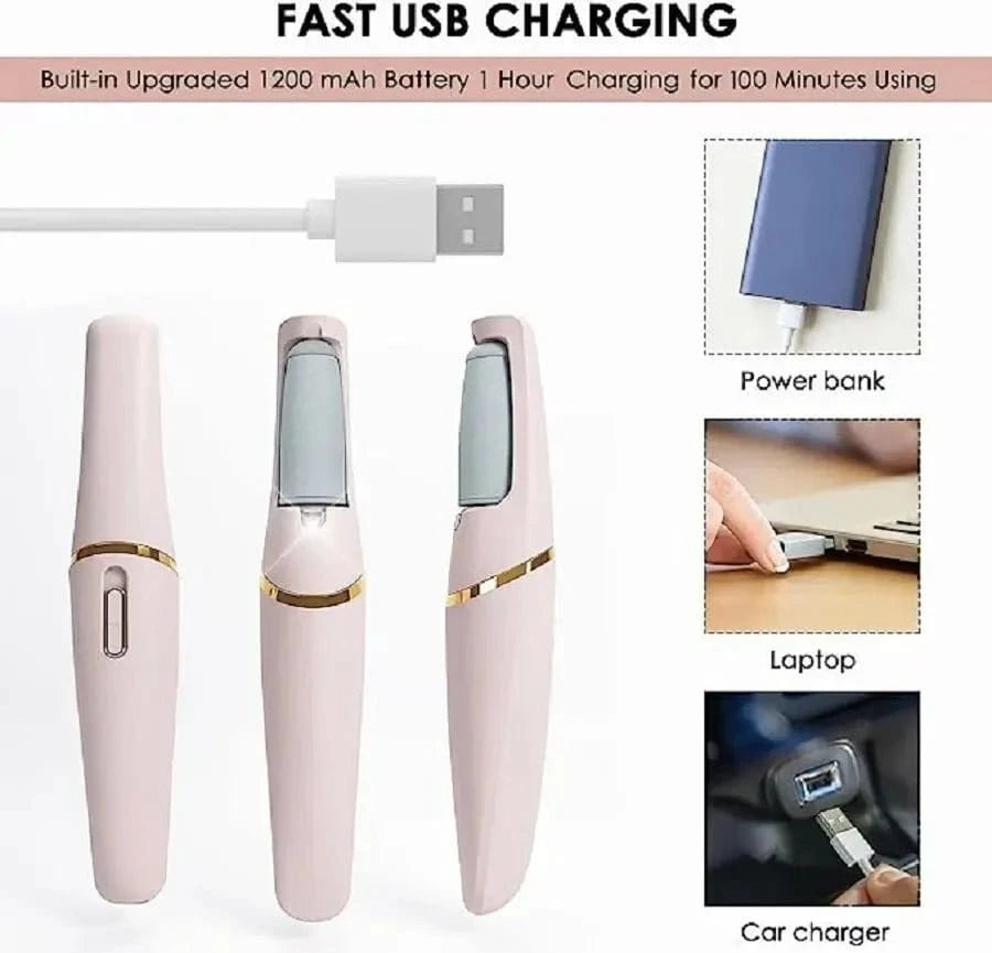 Electric Grinding Pedicure Tool – Professional Callus Remover for Smooth, Soft Feet - FastZen