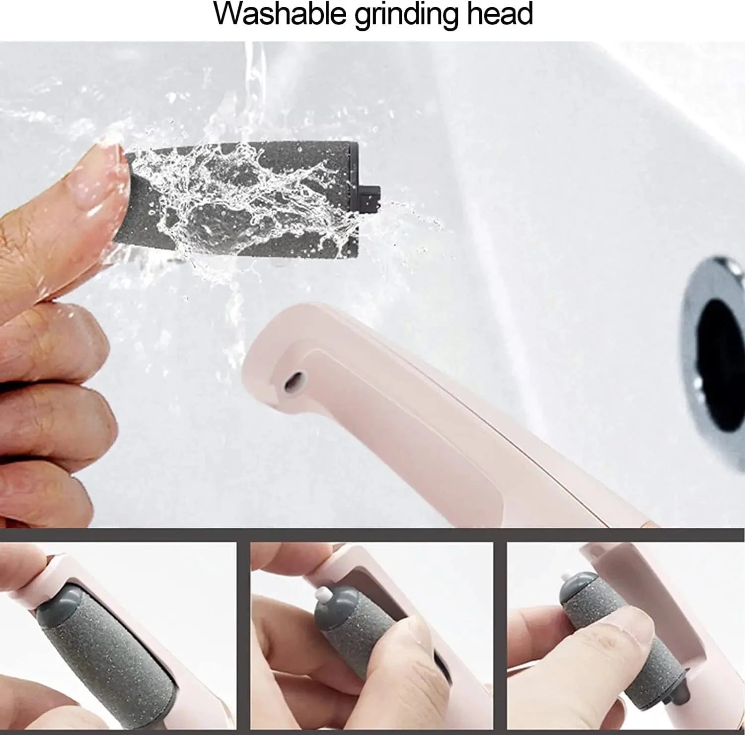 Electric Grinding Pedicure Tool – Professional Callus Remover for Smooth, Soft Feet - FastZen