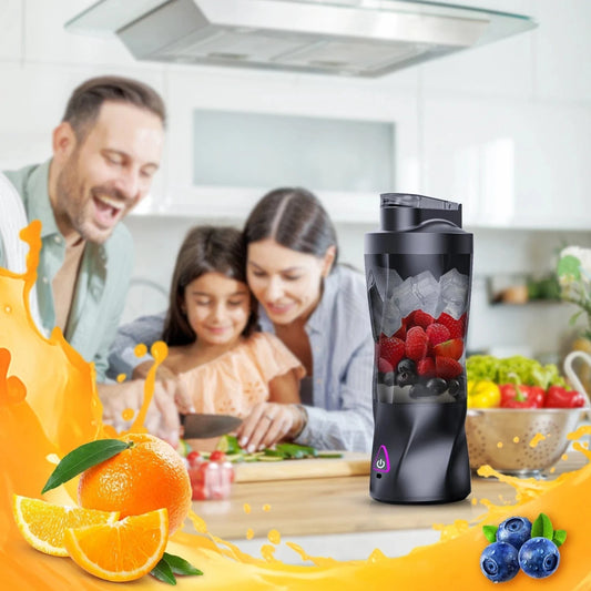 Electric Portable Juicer – 700ML USB Rechargeable Blender for Fresh Juices, Smoothies & Shakes - FastZen