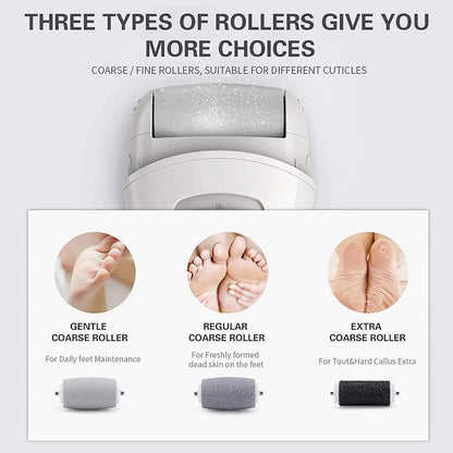 Electric Rechargeable Foot Callus Remover – Waterproof Pedicure Tool for Smooth & Soft Feet - FastZen