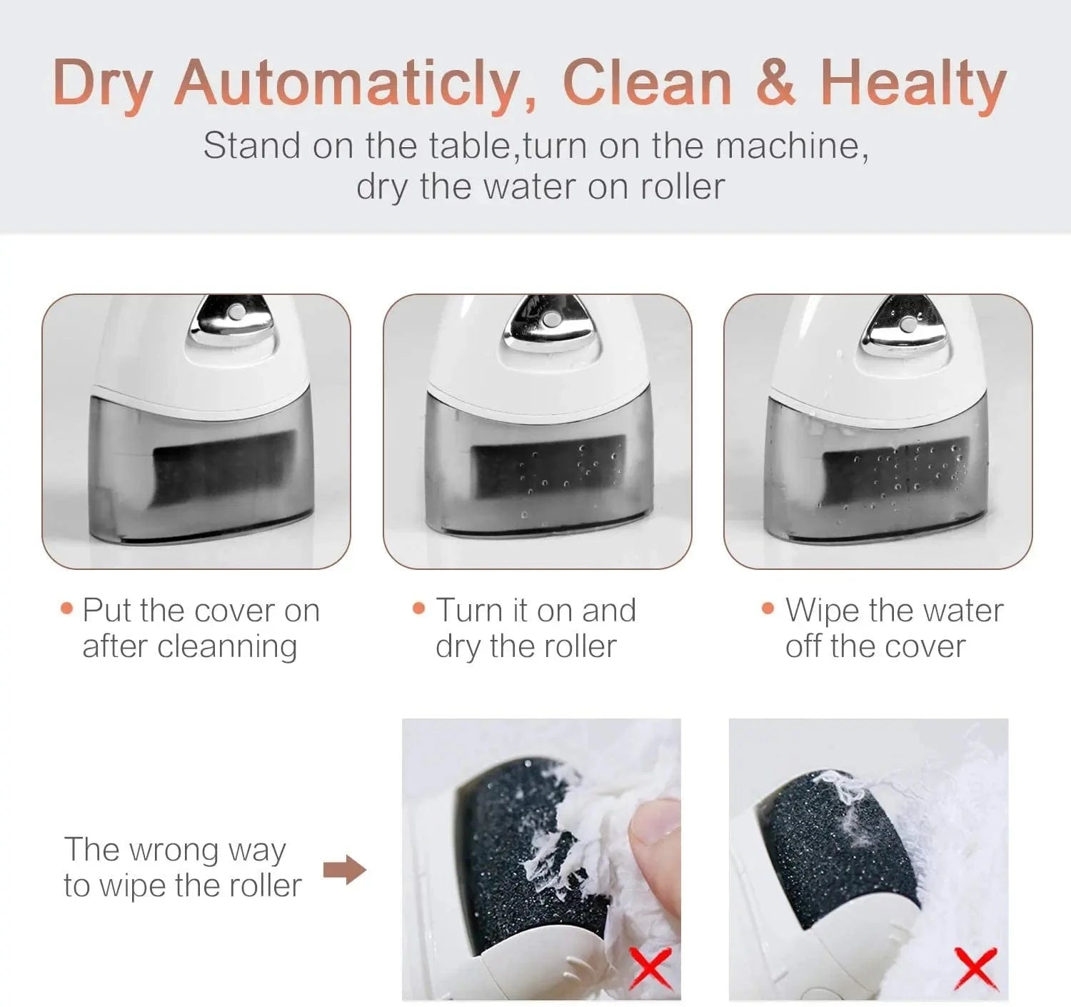 Electric Rechargeable Foot Callus Remover – Waterproof Pedicure Tool for Smooth & Soft Feet - FastZen