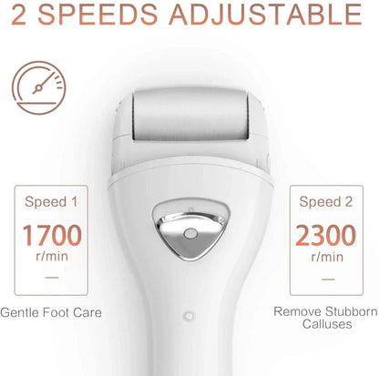 Electric Rechargeable Foot Callus Remover – Waterproof Pedicure Tool for Smooth & Soft Feet - FastZen
