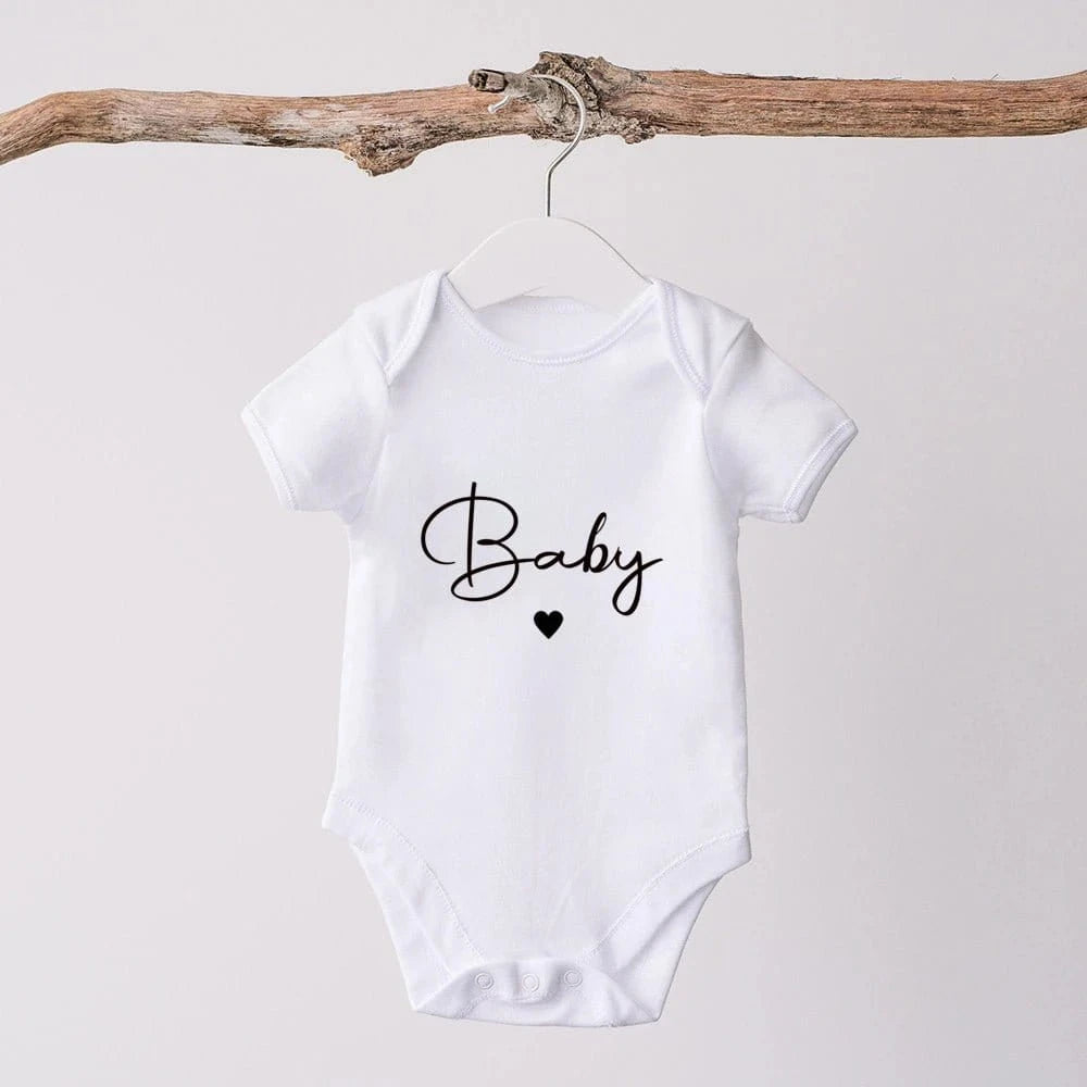 Family Matching Outfits – Daddy, Mommy, Sister, Brother & Baby Print Short Sleeve Casual Summer Set - FastZen