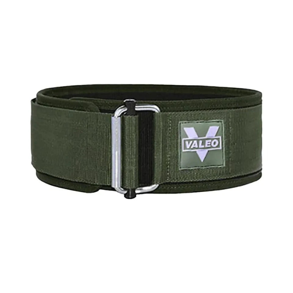 Fitness Weightlifting Belt – Adjustable Lumbar Support with Metal Buckle for Squats - FastZen