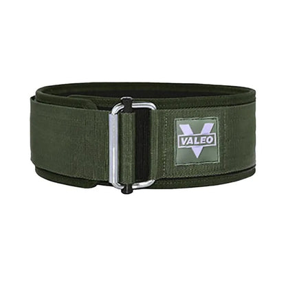 Fitness Weightlifting Belt – Adjustable Lumbar Support with Metal Buckle for Squats - FastZen