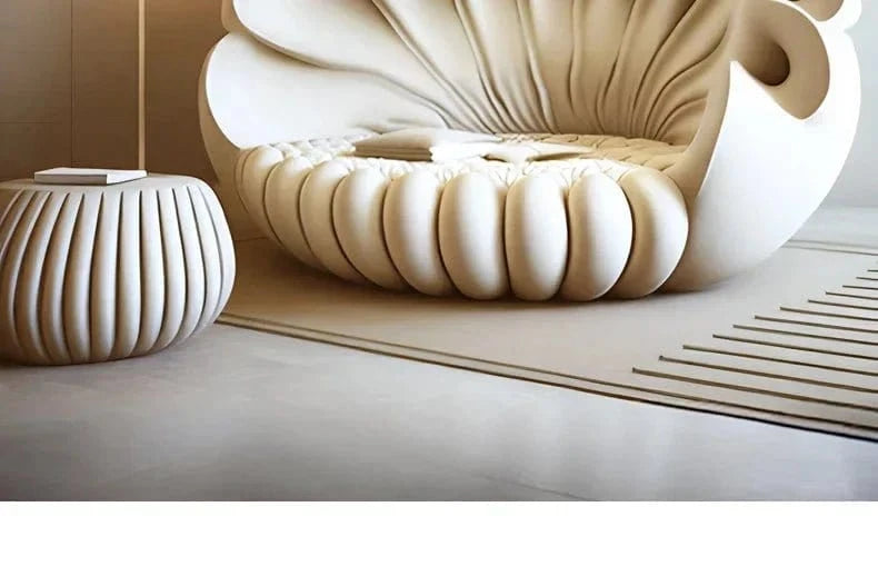 French sofa personality one two three combination creative curved pea sofa customization - FastZen