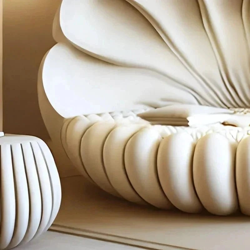French sofa personality one two three combination creative curved pea sofa customization - FastZen