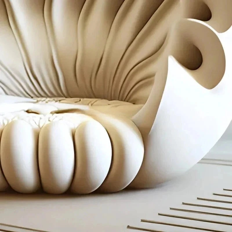 French sofa personality one two three combination creative curved pea sofa customization - FastZen