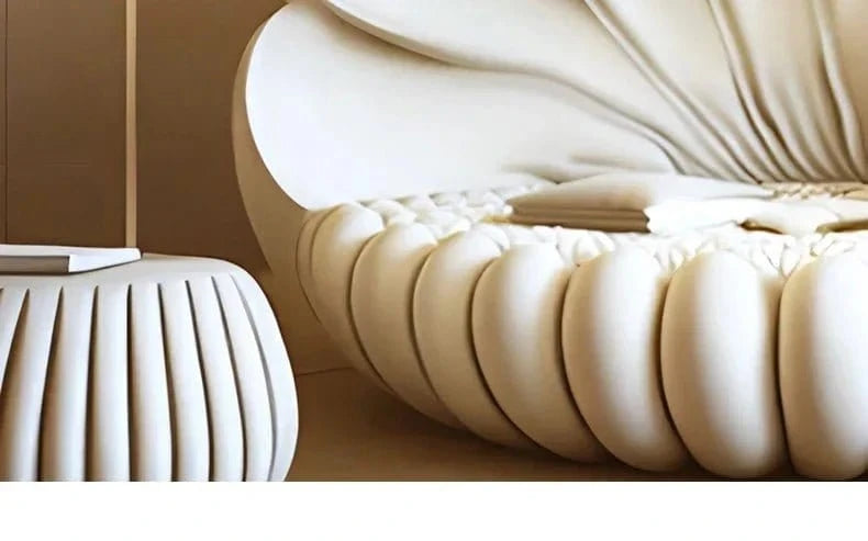 French sofa personality one two three combination creative curved pea sofa customization - FastZen
