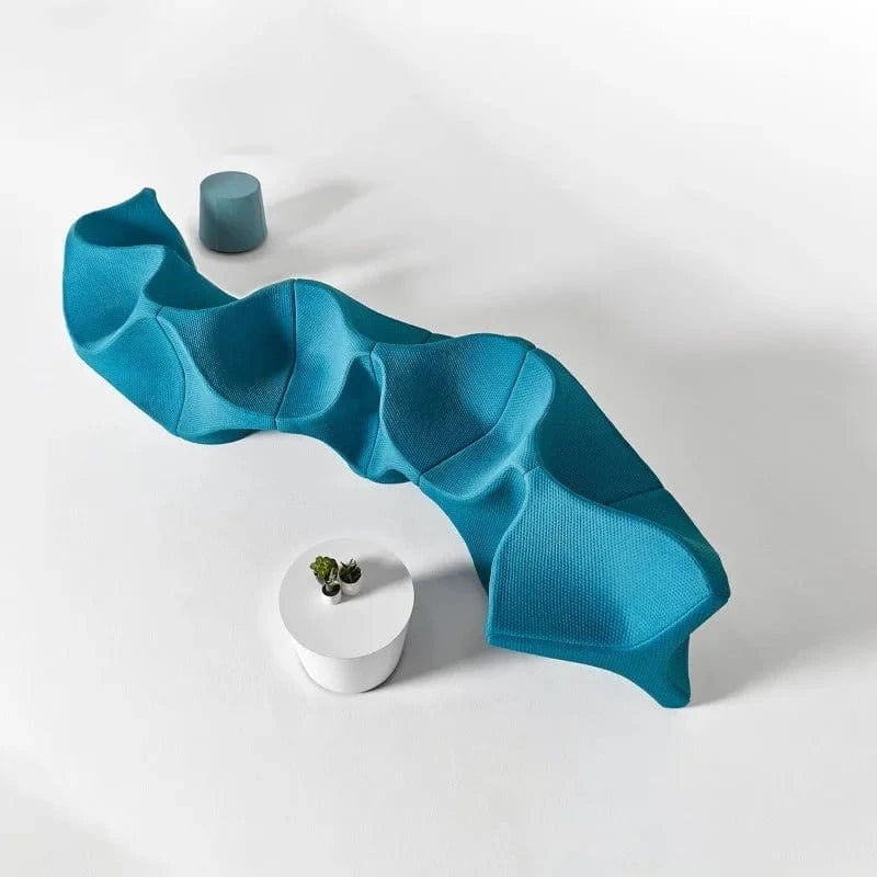 FRP special - shaped sofa designer personalized creative sofa S - shaped lobby reception art sofa - FastZen