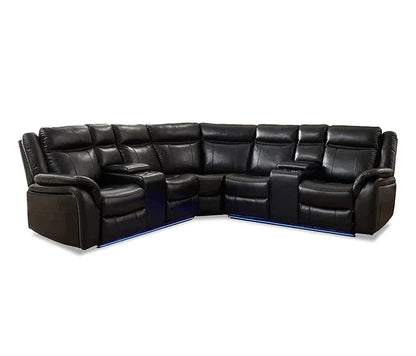 furniture Real Leather Recliner Sofa with Corner Newest and stylish Indoor Furniture - FastZen