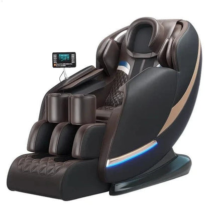 Heated Full Body Massage Chair – High - End Recliner with Foot Rollers & Deep Tissue Therapy - FastZen