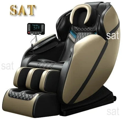 Heated Full Body Massage Chair – High - End Recliner with Foot Rollers & Deep Tissue Therapy - FastZen