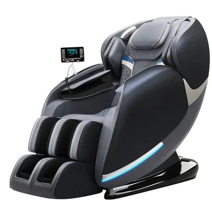 Heated Full Body Massage Chair – High - End Recliner with Foot Rollers & Deep Tissue Therapy - FastZen