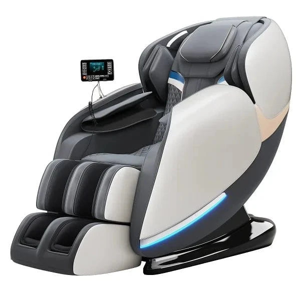 Heated Full Body Massage Chair – High - End Recliner with Foot Rollers & Deep Tissue Therapy - FastZen