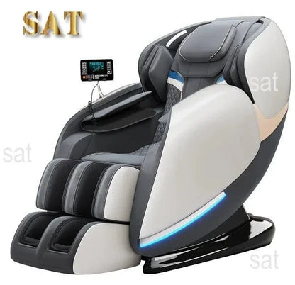 Heated Full Body Massage Chair – High - End Recliner with Foot Rollers & Deep Tissue Therapy - FastZen