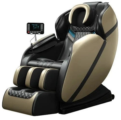 Heated Full Body Massage Chair – High - End Recliner with Foot Rollers & Deep Tissue Therapy - FastZen
