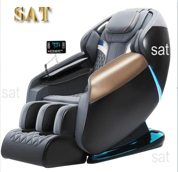 Heated Full Body Massage Chair – High - End Recliner with Foot Rollers & Deep Tissue Therapy - FastZen