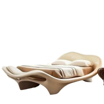 High Quality Nordic Minimalist American Style Soft Wood Wedding Bed Furniture - FastZen